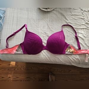 Pink Victoria Secret bra 36c wear everywhere push up